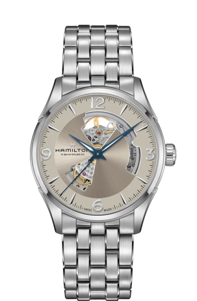 HAMILTON JAZZMASTER OPEN HEART 40MM MEN'S H32705121