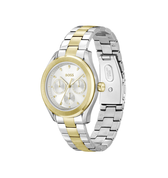 часовник hugo boss 1502746 дамски спортен сребрист циферблат classicwatches.bg