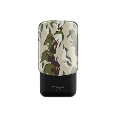Калъф за пури S.T.Dupont 3 cigar case Camo Khaki 183450