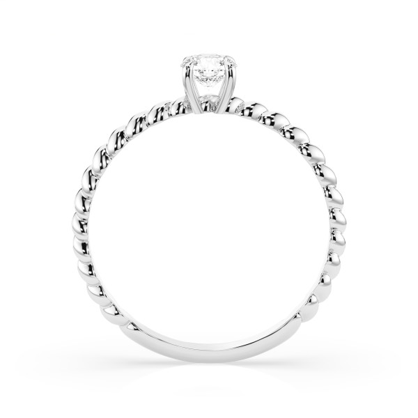 CARA Златен пръстен с диамант 0.30 ct GIA сертификат K101-10032W 