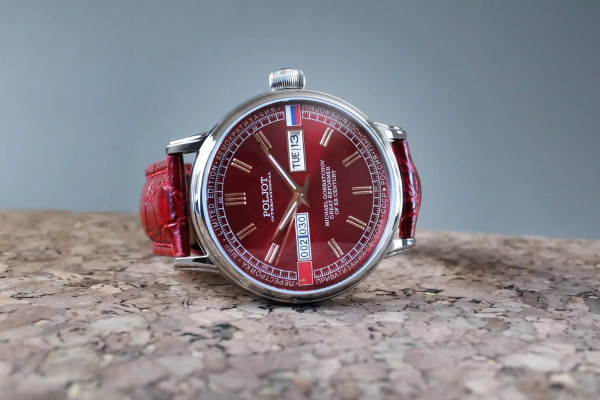 Часовник Poljot International Gorbatschow 36NH.4200116 – прозрачен гръб и гравирана задна каса – classicwatches.bg