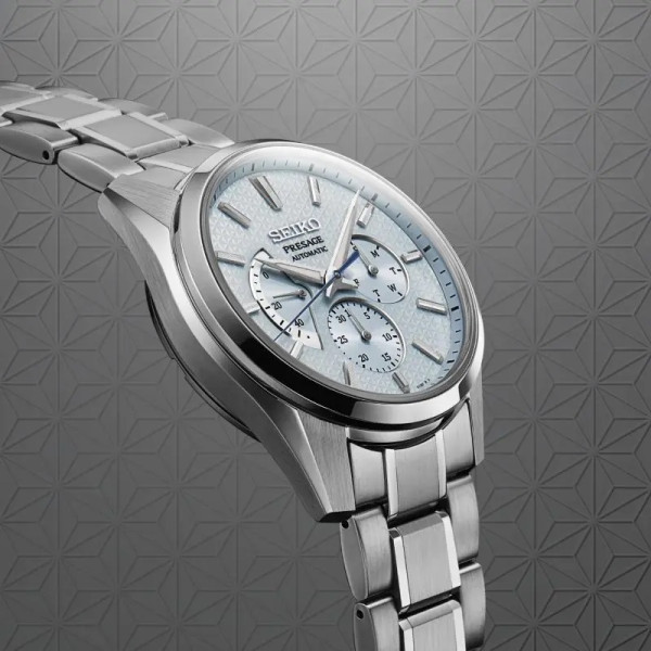SEIKO PRESAGE SHARP EDGED `GEPPAKU` 40MM  MAN`S WATCH   SPB305J1