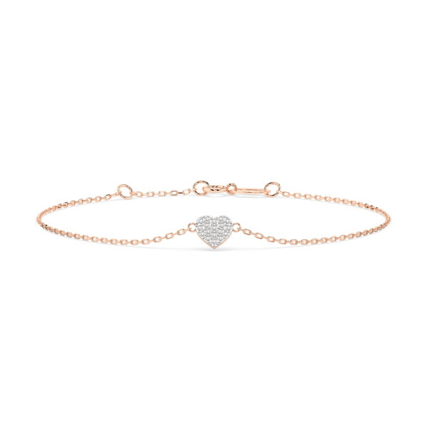 Cara гривна с диаманти 0.09 ct – ЗЛАТНО БИЖУ 14К K105-10012R/14K