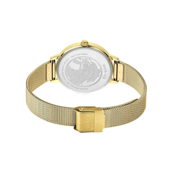 Дамски сет часовник и колие Bering Classic 13434-334-GWP