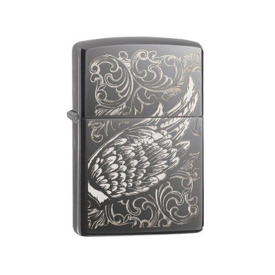 Запалка Zippo Filigree Flame and Wing Design