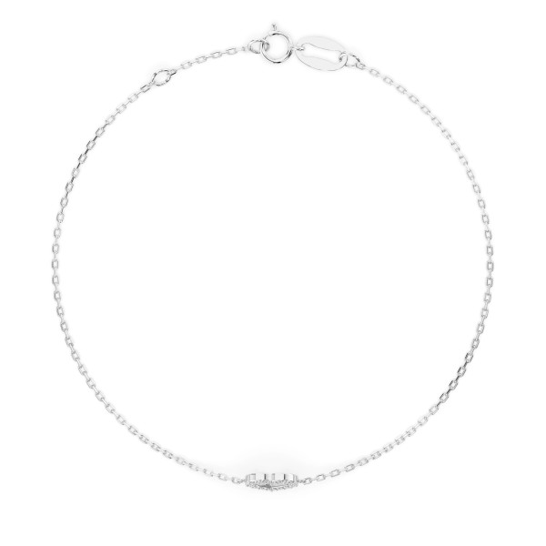 Cara гривна с диаманти 0.07 ct – ЗЛАТНО БИЖУ 14К K105-10005W/14K