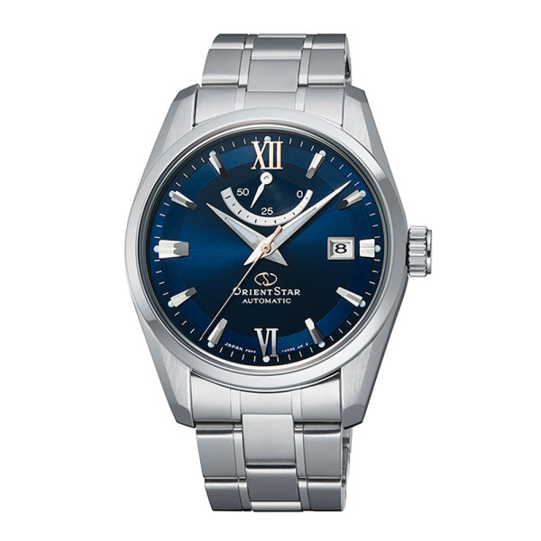часовник orient star re au0005l автоматичен син циферблат power reserve classicwatches.bg