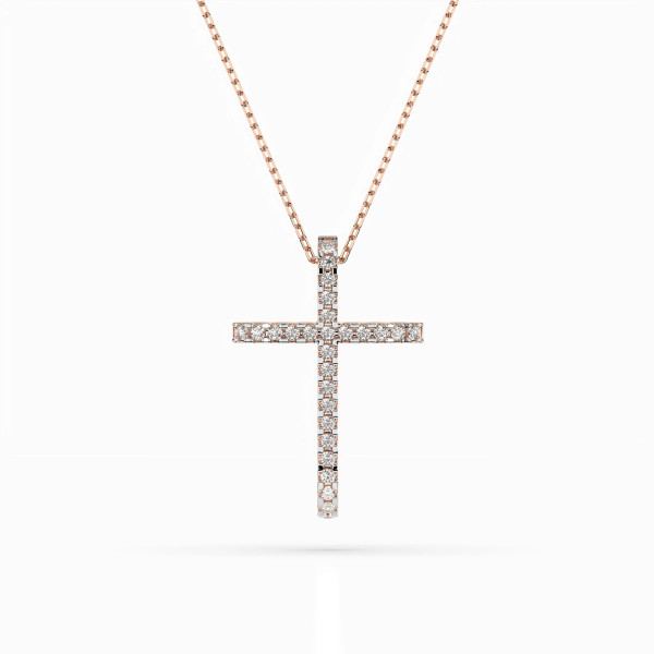 Cara колие с диаманти 0.14 ct – ЗЛАТНО БИЖУ 14К K104-10026R/14K