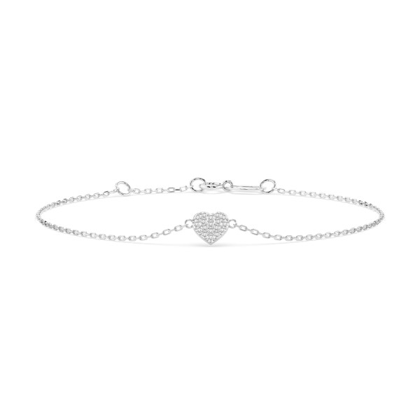Cara гривна с диаманти 0.09 ct – ЗЛАТНО БИЖУ 14К K105-10012W/14K