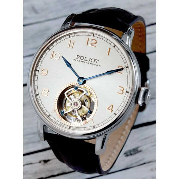 POLJOT INTERNATIONAL TOURBILLON 42MM LIMITED EDITION 100PCS 3400.T-XVIII-SS 