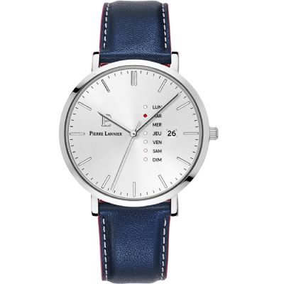 PIERRE LANNIER DATA 42MM MEN'S WATCH 242D126