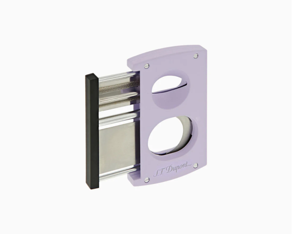 Резачка за пури S.T.Dupont MATT LILAC DOUBLE BLADE CIGAR CUTTER 3462