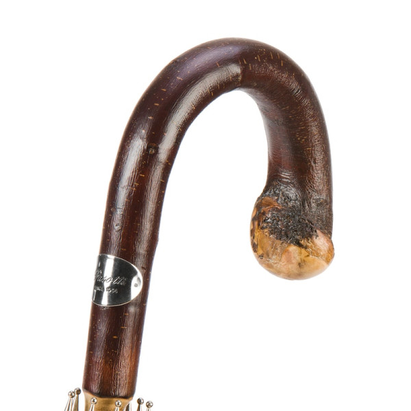 PASOTTI МЪЖКИ ЧАДЪР DARK GREEN WOODEN 142 PUNTO/9