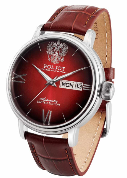 POLJOT INTERNATIONAL TSARS OF RUSSIA AUTOMATIC LIMITED EDITION 43MM MEN'S WATCH 2427.1541514