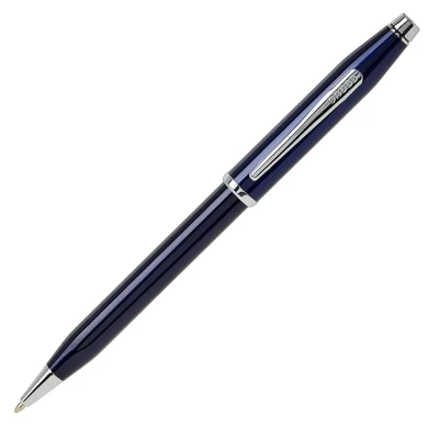 Химикалка Cross Century II - Blue Lacquer Chrome Point