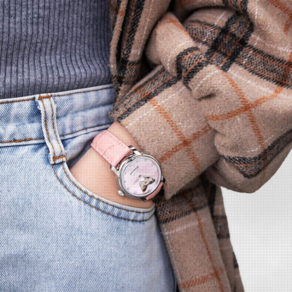 epos дамски часовник open heart пеперуда механизъм swiss made classicwatches.bg