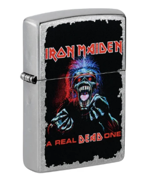 LIGHTER ZIPPO - IRON MAIDEN, A REAL DEAD ONE DESIGN
