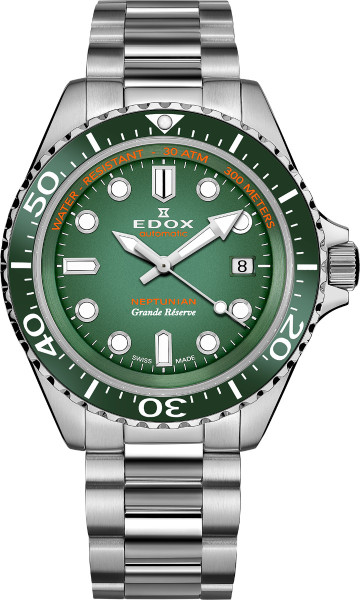Edox Neptunian Grande Réserve Date Automatic 80801 3VM VDN