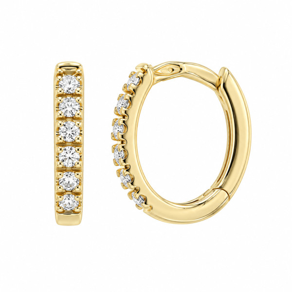 Cara Diamanti gold earrings with diamonds BB407Y/0.12ctsSI/H