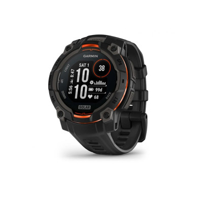 GARMIN INSTINCT 3 SOLAR 45ММ BLACK С BLACK КАИШКА 010-02934-00