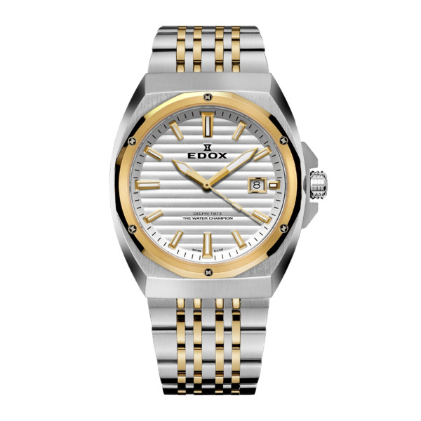 Edox Delfin 1973 Date 53032-357JM-AID