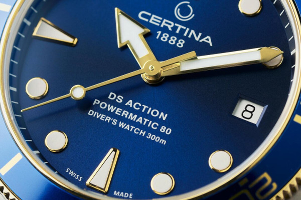 CERTINA DS ACTION SEA TURTLE CONSERVANCY SPECIAL EDITION 38MM  C032.807.22.041.10