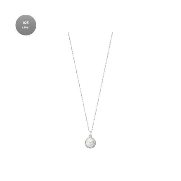 Lotus Silver Pearls сребърно колие LP3480-1/1