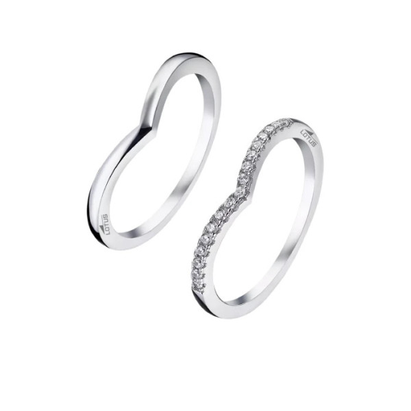 Lotus Silver Pure Essential сребърен пръстен LP1992-3/114