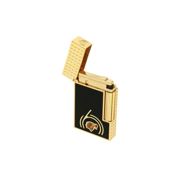 Запалка S.T.Dupont Ligne 2 Cohiba 60th Anniversary Black / Gold 16472N