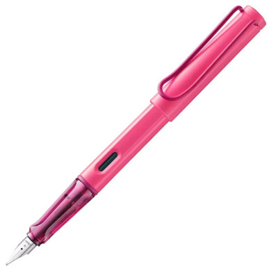 Писалка Lamy Safari - Neon Pink, F перо
