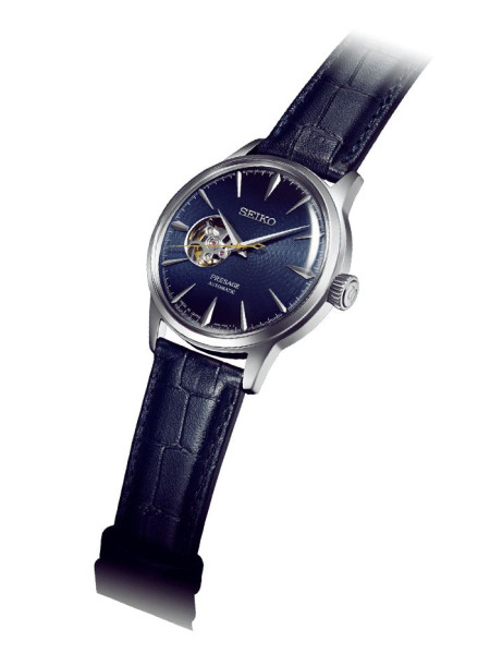 ssa405j1 кожена каишка синя ClassicWatches.bg
