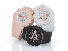casio ba110rg7aer дамски часовник baby g бял корпус classicwatches.bg