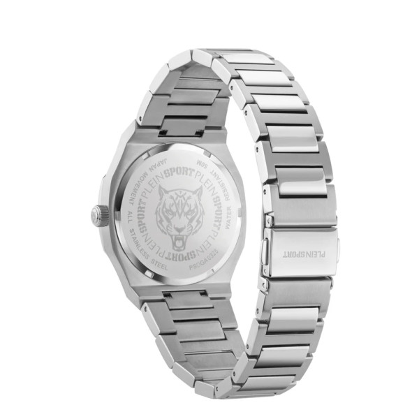 Philipp Plein PSDGA0325 часовник със сребриста верижка и златисти детайли – ClassicWatches.bg