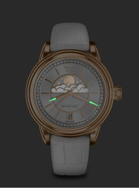 АVIATOR DOUGLAS MOONFLIGHT 36MM V.1.33.2.251.4