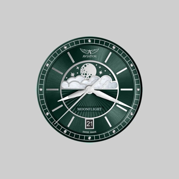 АVIATOR DOUGLAS MOONFLIGHT 36MM V.1.33.0.262.4