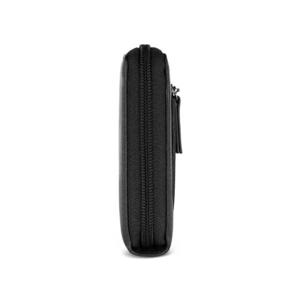 Дамски портфейл Bugatti - Black Magic, с цип, черен