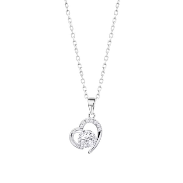 Lotus Silver Forever hearts сребърно колие LP3106-1/1