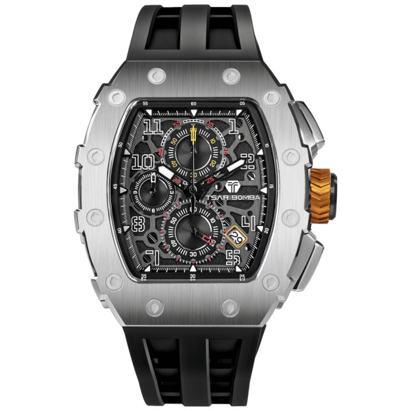 TSAR BOMBA T-Series Silver Black TB8204Q-13