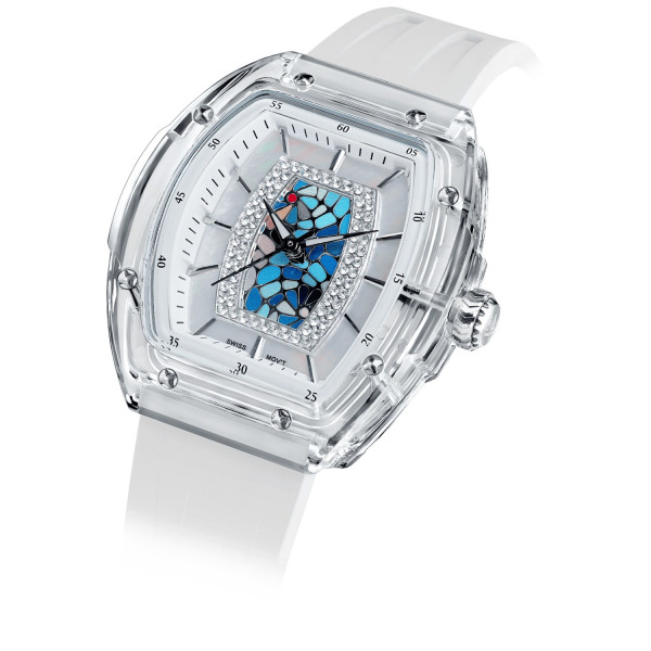TSAR BOMBA Nucleus Femme 02 Swiss White Blue TB8219L-03