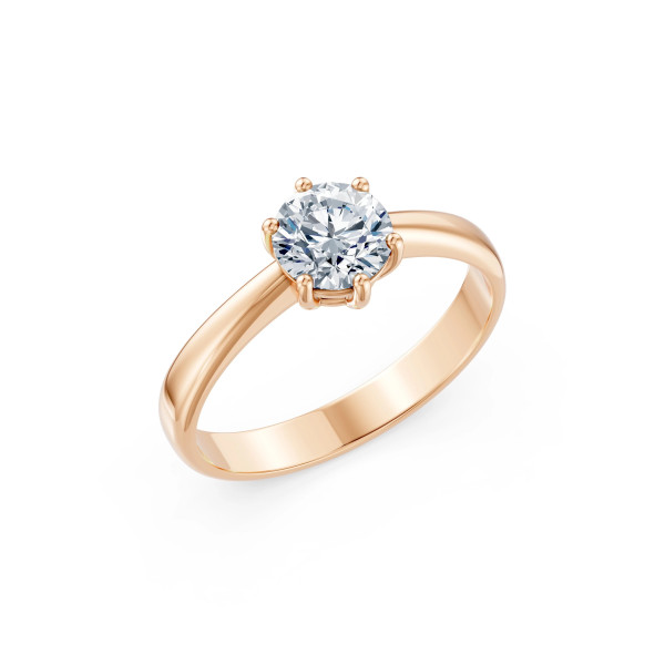 Cara пръстен с диамант 1.00 ct GIA сертификат – ЗЛАТНО БИЖУ 14К K101-10151R(6.5)/14K