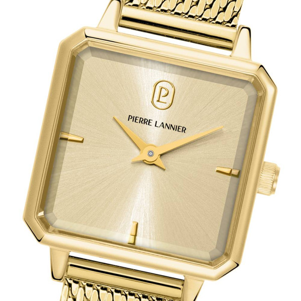 Pierre Lannier 072J542 дамски кварцов часовник с изцяло златно покритие ClassicWatches.bg
