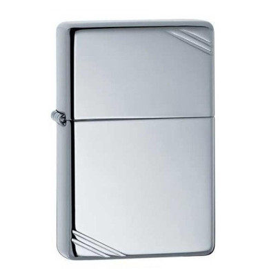 Запалка Zippo 260 - High Polish Chrome Vintage with Slashes