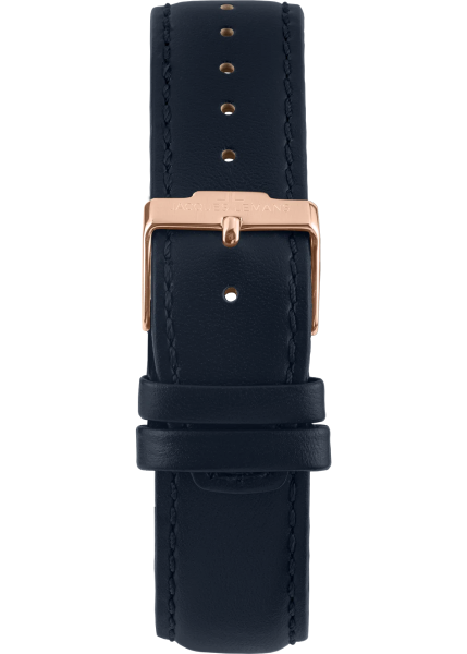 jacques lemans 1-2163F елегантен часовник с кожена каишка и син циферблат classicwatches.bg