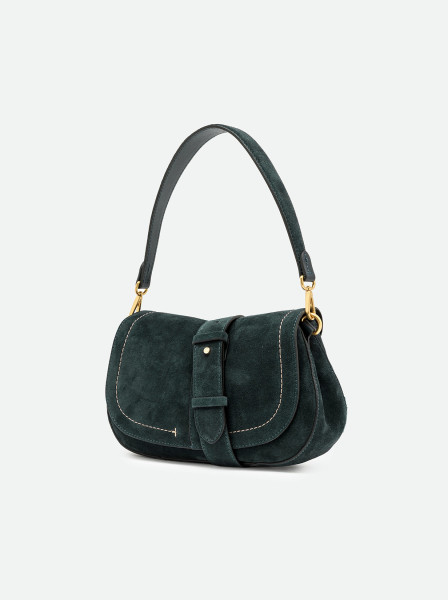 Дамска чанта Gianni Chiarini Helena Round BS 12618 CM-PL-14603 Velvet Green