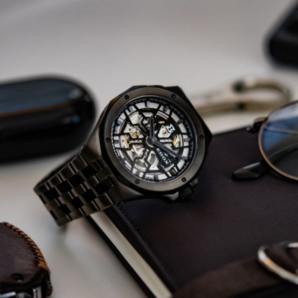 edox sapphire crystal skeleton dial classicwatches.bg