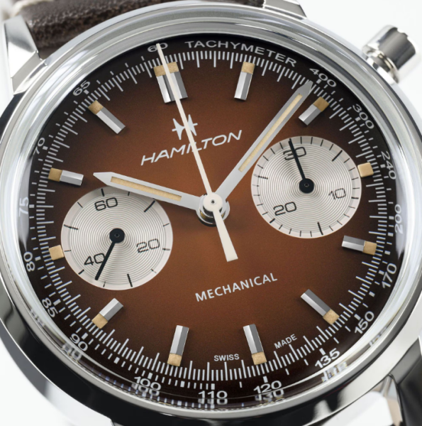 ЧАСОВНИК HAMILTON AMERICAN CLASSIC INTRA-MATIC CHRONOGRAPH H 40 ММ H38429591