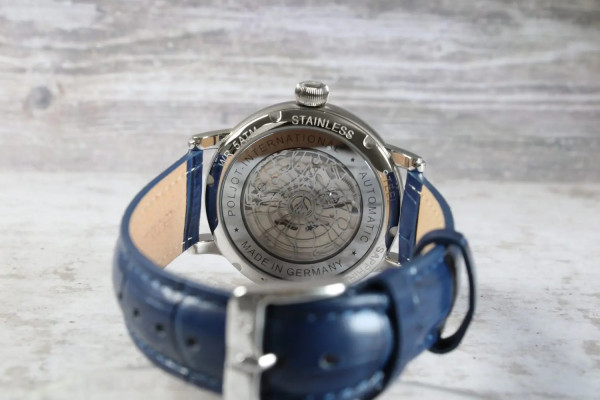 Часовник POLJOT INTERNATIONAL JAROS GMT 42MM 34NH.4200114