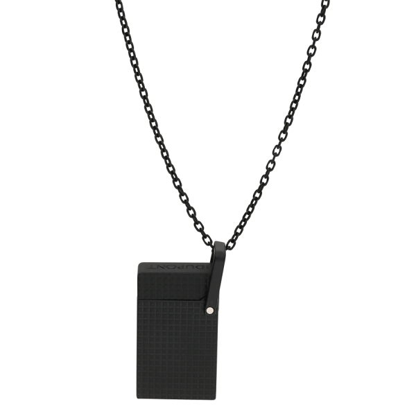Запалка S.T.Dupont Lighter Necklace Diamond Head Black K27068CH