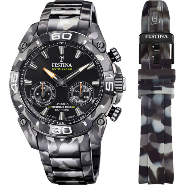 FESTINA CHRONO BIKE SPECIAL EDITION CONNECTED 45.5MM MEN`S WATCH F20545/1