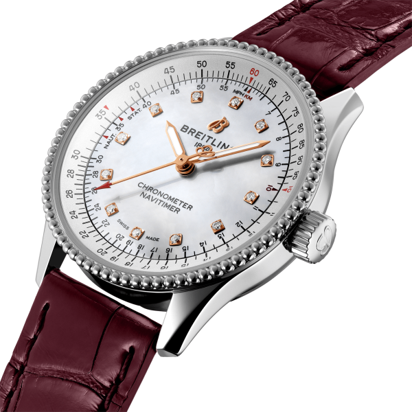 BREITLING NAVITIMER AUTOMATIC 35 LADIES WATCH A17395211A1P1